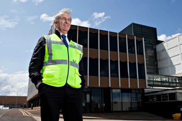 Calder Bains, Senior Design Engineer, at Dounreay site