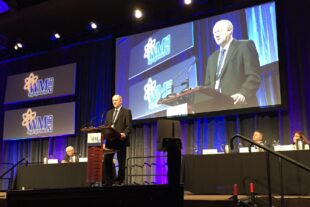 John Clarke speaking at Waste Management 2016, Phoenix, Arizona