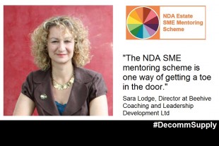 Previous mentee, Sara Lodge, recommends the NDA Estate SME Mentoring Scheme