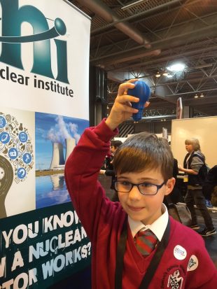 A "light bulb moment" at Nuclear Institute stand at Big Bang Fair