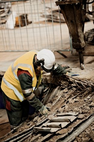 Decommissioning work on Sellafield site
