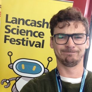 Phil Quayle, nucleargraduate, at Lancashire Science Festival 2016