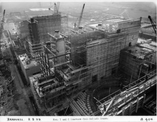 Construction of Bradwell reactors