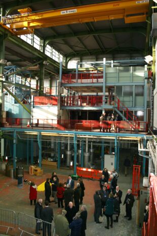 An old engineering hall is now the centrpiece of the University Technical College