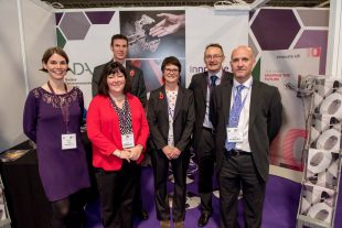 A big day for the NDA Technology Team! (L-R): Beth Ripper, Melanie Brownridge, Rick Short, Yvonne Morris, Darrell Morris, Alan Hutchison