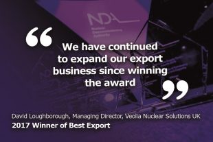 Best Export 2017 award winner quote