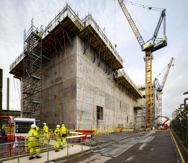 Construction on the Sellafield site